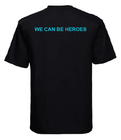 DAVID BOWIE BLITZ CLUB T-SHIRT - ORIGINAL PICTURE BY ROBERT ROSEN