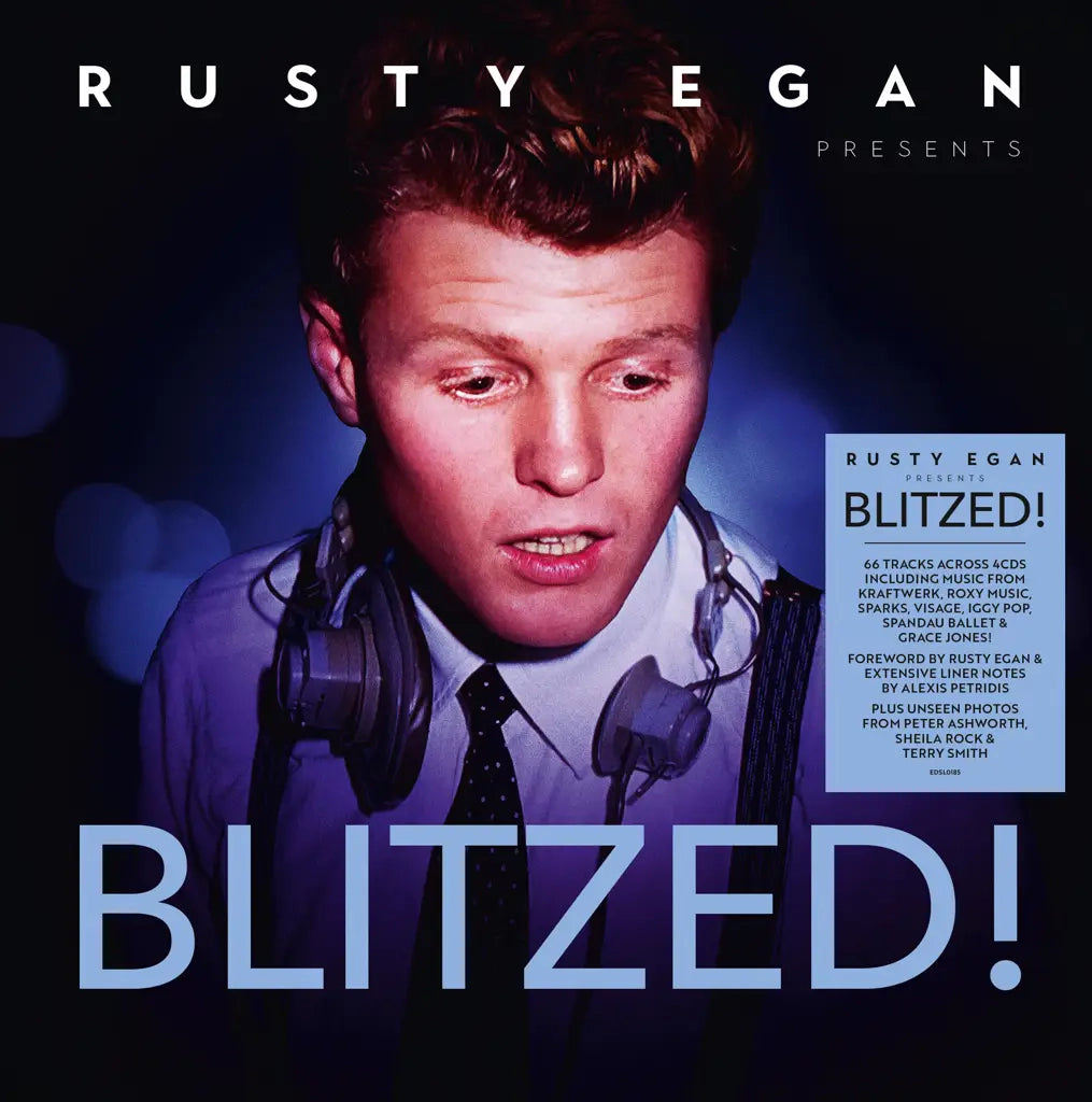 SIGNED RUSTY EGAN PRESENTS BLITZED! DELUXE 66-TRACK 4CD