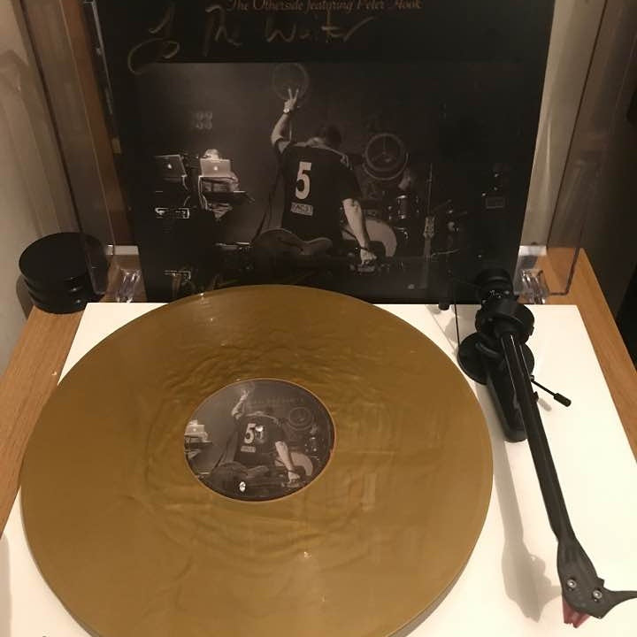 Rusty Egan Featuring Peter Hook - The Otherside EP 12" Gold